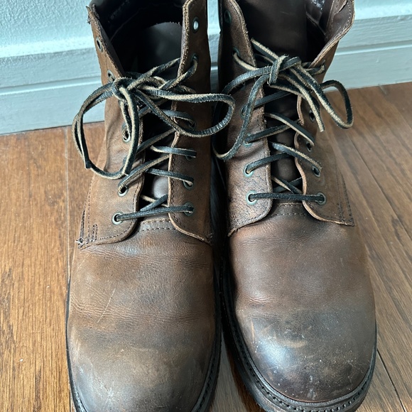FRYE BOOTS, EXCELLENT CONDITION, RARE, MENS GENUINE LEATHER (SIZE 14) - Picture 2 of 10